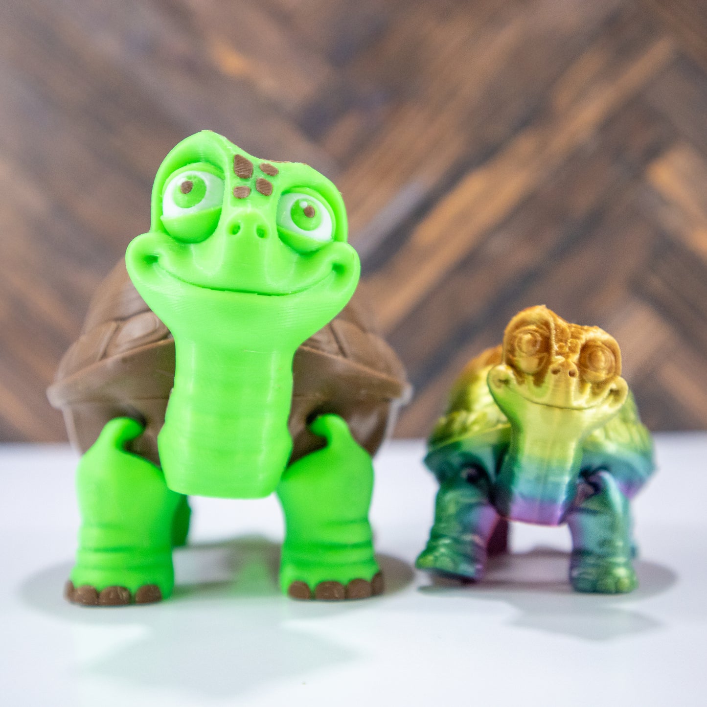 Articulating 3D-Printed Turtle Collection - Slow & Steady or Fast & Fearless?