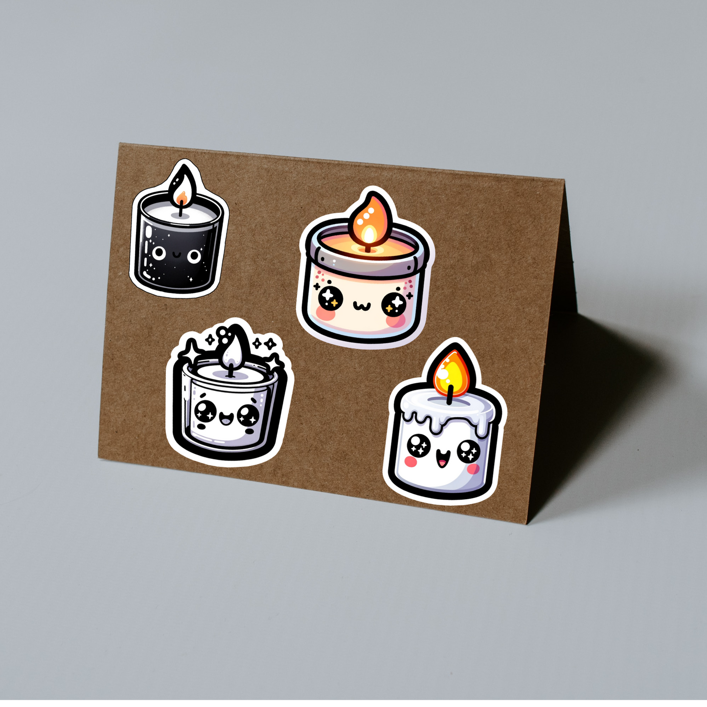 Candlelight Charms Die Cut Stickers
