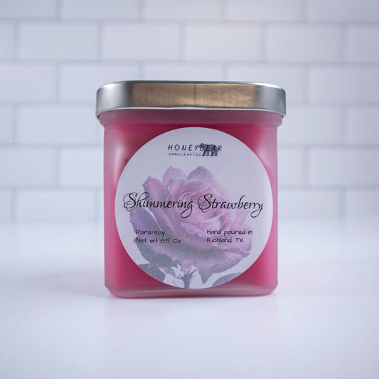 Shimmering Strawberry Candle | Limited edition