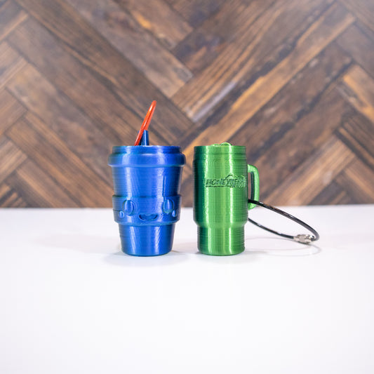 Brew-to-Go: Portable Cup Keychains