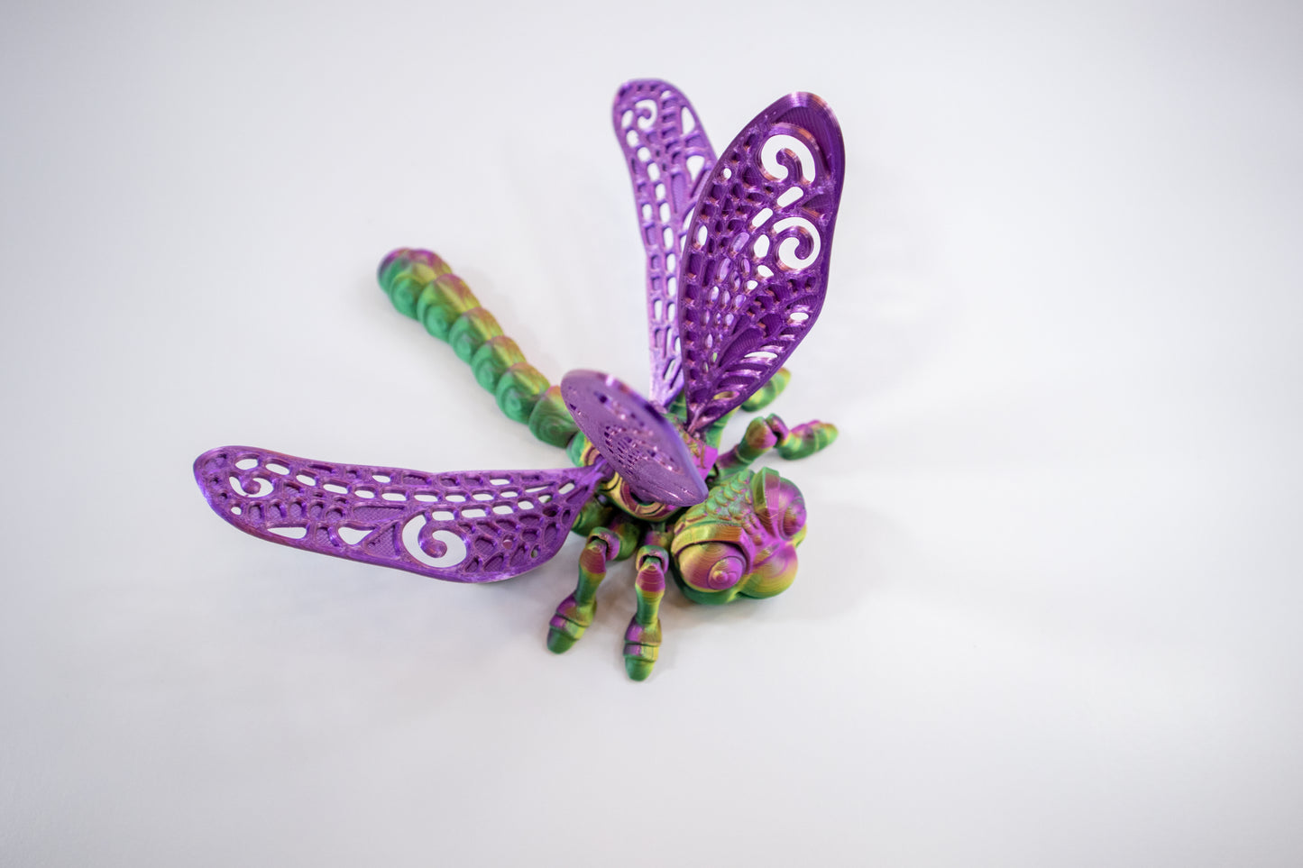 Whisper Wings: The Enchanted Articulating Dragonfly