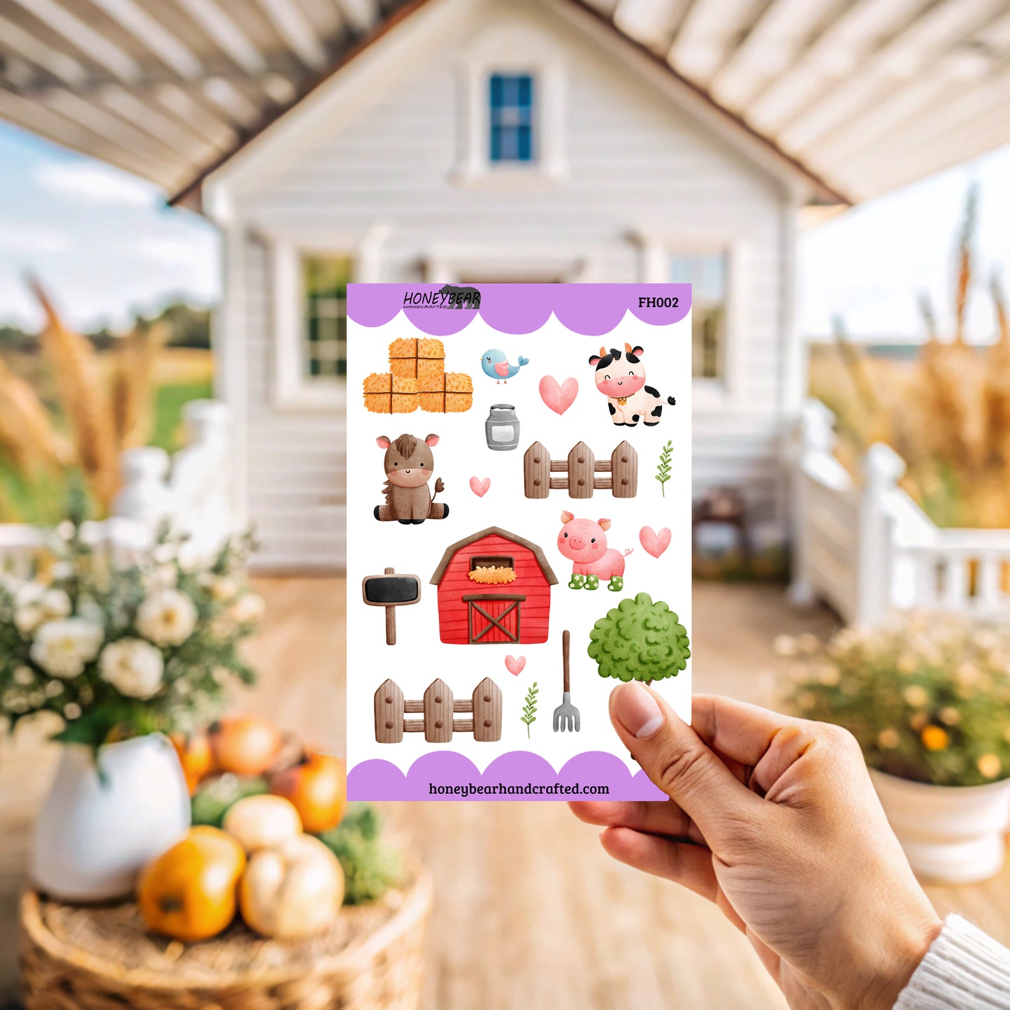 Farmhouse Fun Sticker Sheet