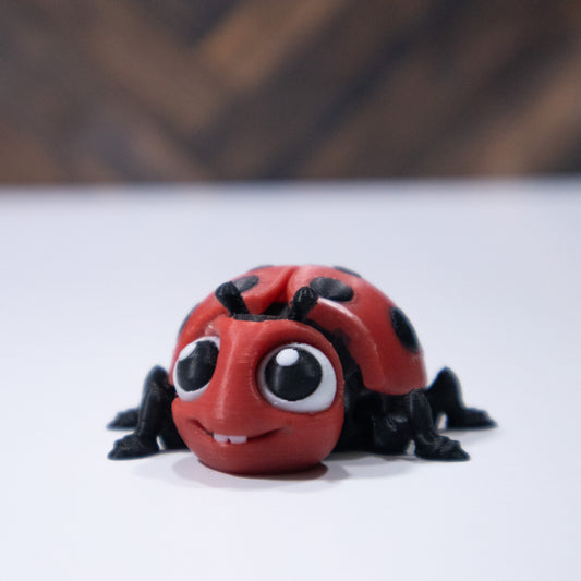 Lovely Ladybug – Articulating 3D Printed Ladybug Magnet