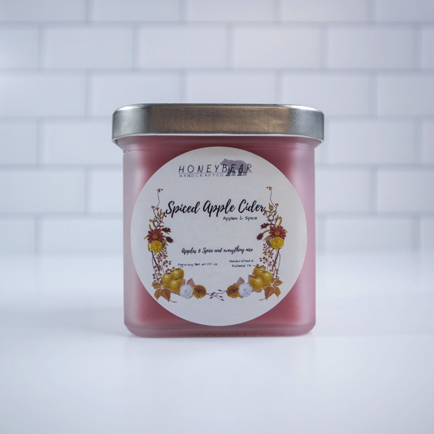 Spiced Apple Cider Candle | Wood Wick