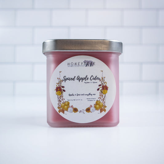 Spiced Apple Cider Candle | Wood Wick