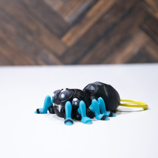 Spidey Buddy –  3D Printed Spider Magnet or Keychain