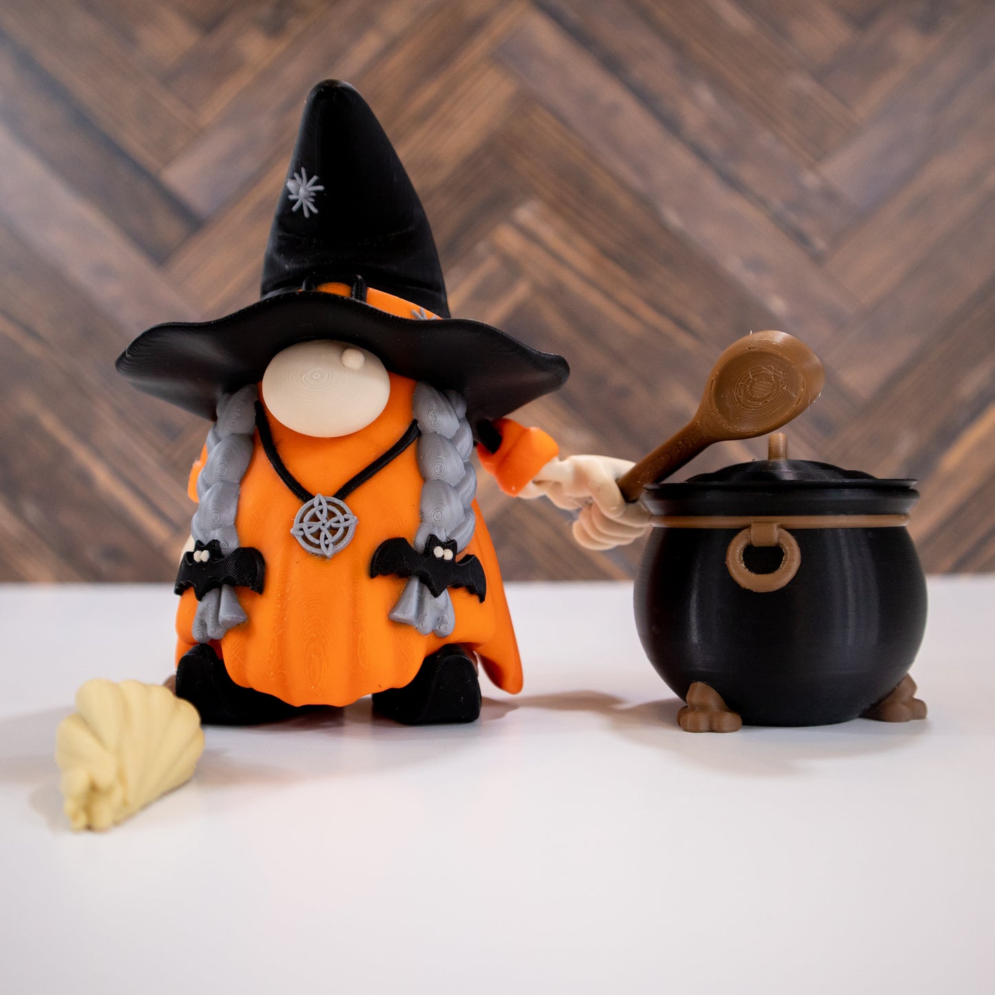 Mystical Gnome Witch Brewmaster – Halloween Magic Awaits