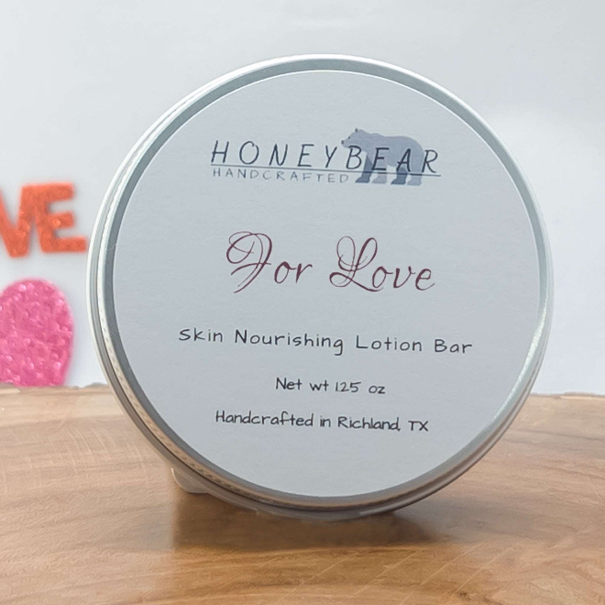 For Love Lotion Bar