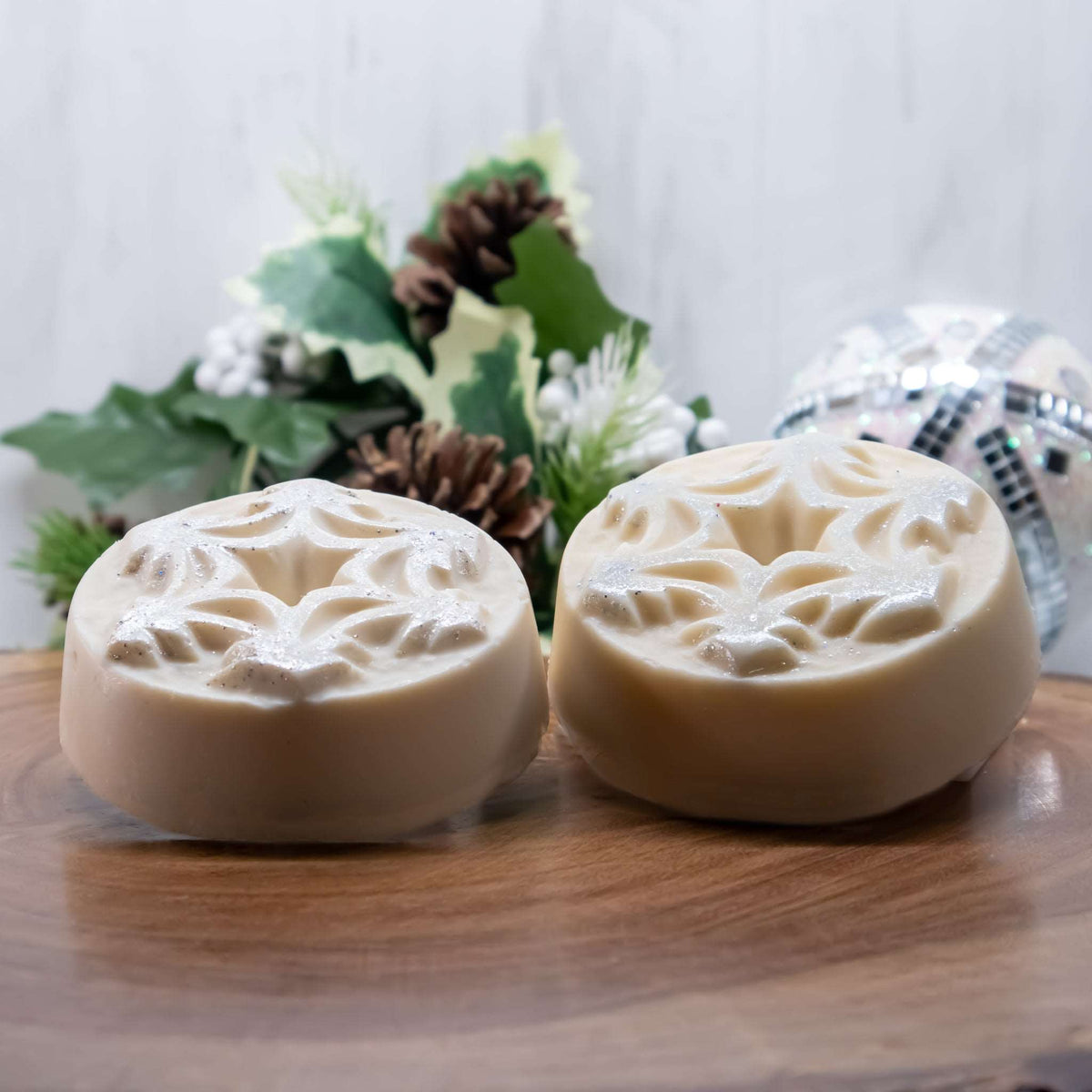 Winter/spring Soap Winter Sparkle | Snowflake Soap | Limited Edition – Honeybear Handcrafted